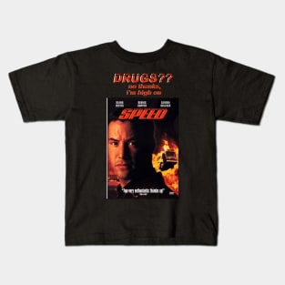 Keanu Reeves is High On Speed Kids T-Shirt